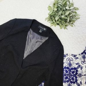 FOREVER21 black blazer